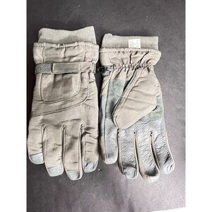 New Winter Gloves Green XL Insulated Water Resistant With Adjustable Strap NOS